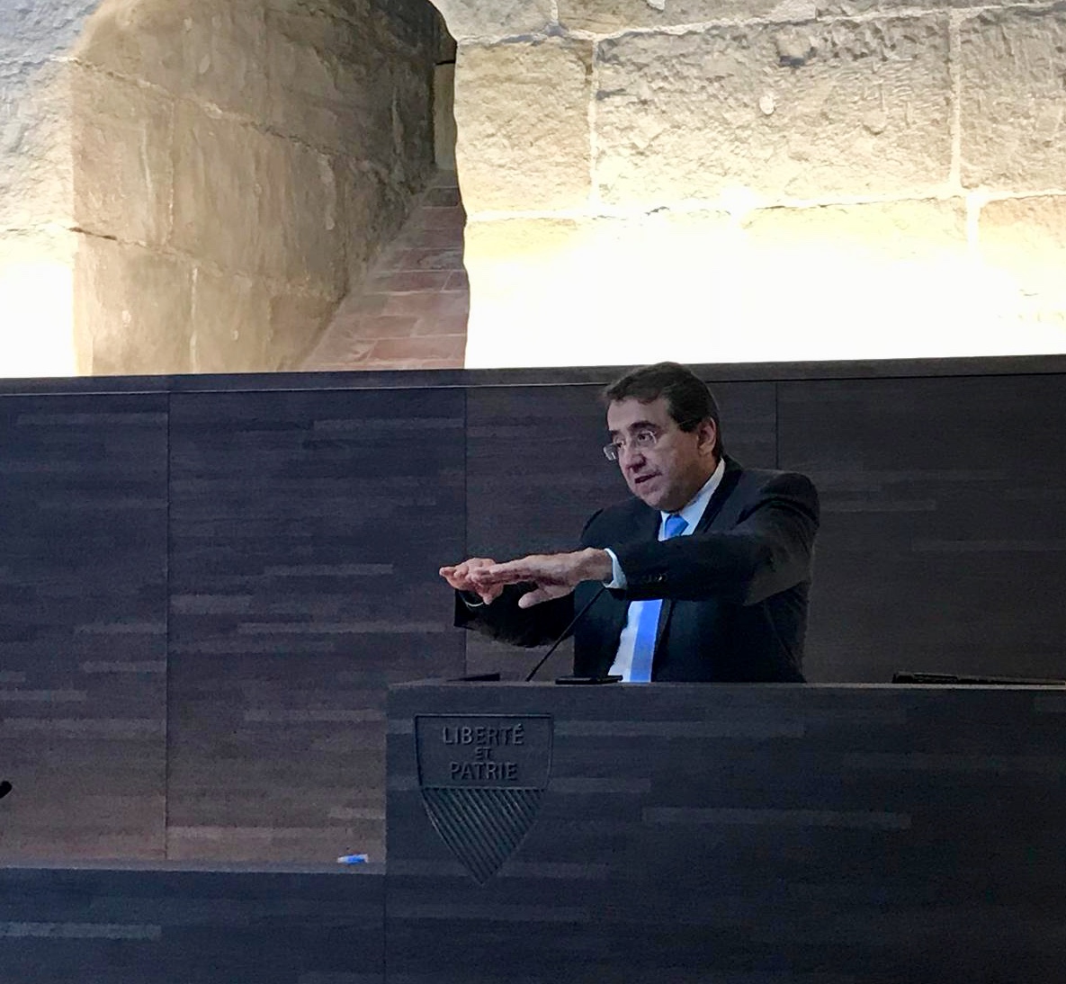 Pascal Broulis, Grand Argentier vaudois.